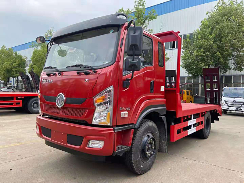 國六東風D1單橋平板運輸車